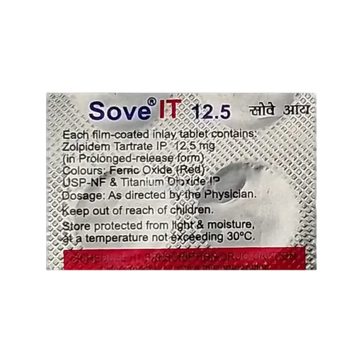 sove it 12.5mg tablet 15's